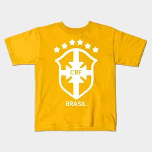 Brasil Hexa Campeao Kids T-Shirt